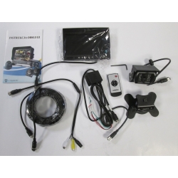 Zestaw kamery: Monitor 7", kabel, kamera