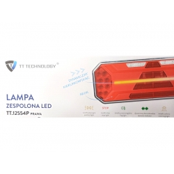 Lampa tylna zespolona LED 5 funkcji para (TT12555)