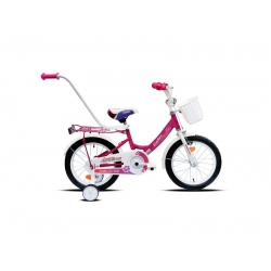 Rower LIMBER 16" GIRL, kolor ciemny różowy (22V16019)
