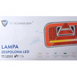 Lampa tylna zespolona LED z trójkątem prawa (TT12513P)